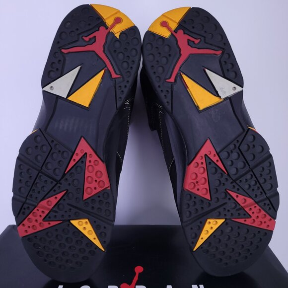 Nike Air Jordan 7 VII Retro Citrus CU9307-081 Black Orange Size 10.5 Pre Owned - Picture 9 of 16